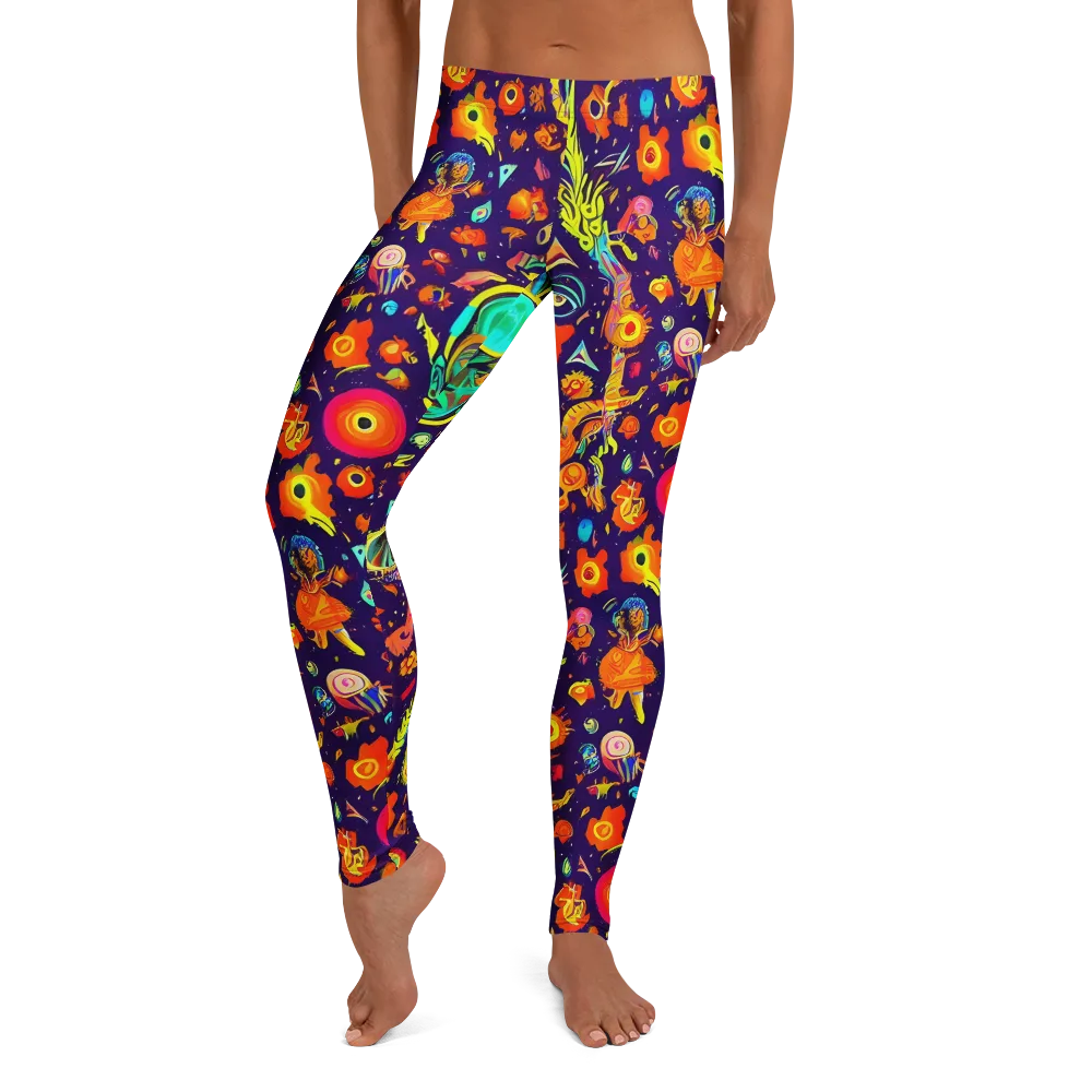 Celestial Quirk on Leggings — Front