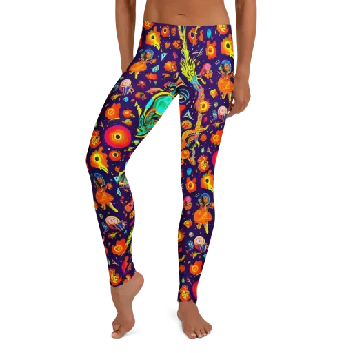Celestial Quirk on a Leggings