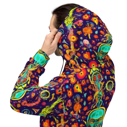 Celestial Quirk on a Hoodie
