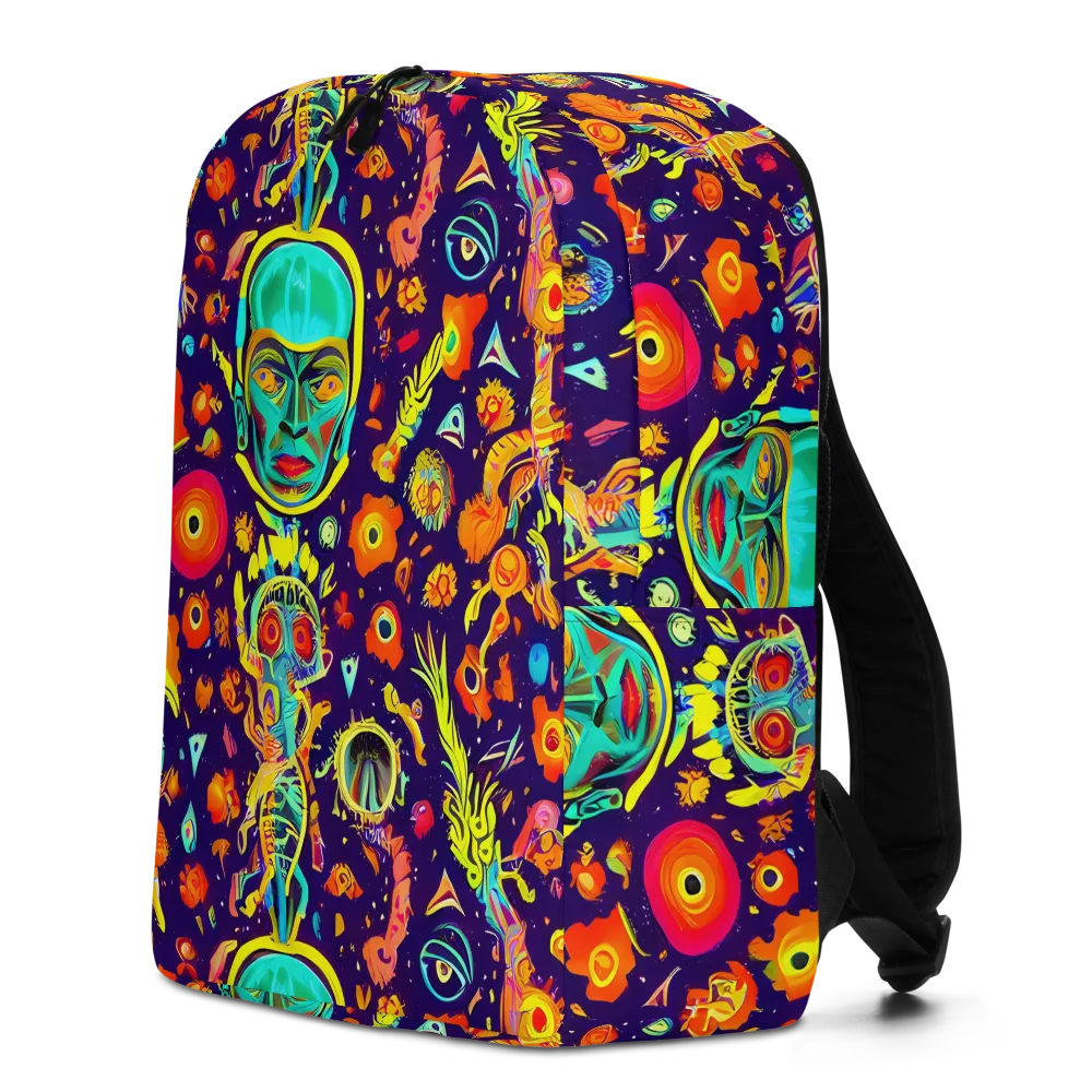 Celestial Quirk on Minimalist Backpack — Left