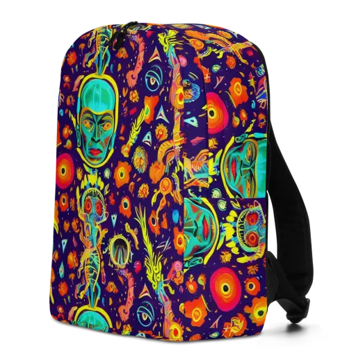 Celestial Quirk on a Minimalist Backpack
