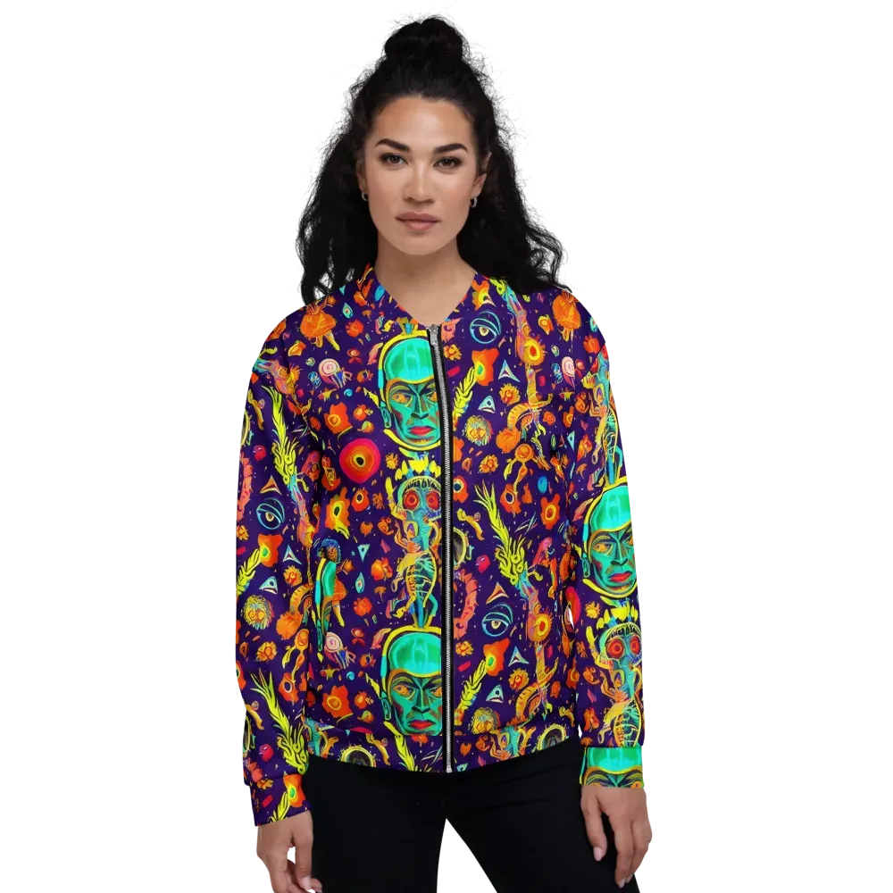 Celestial Quirk on Bomber Jacket — Front