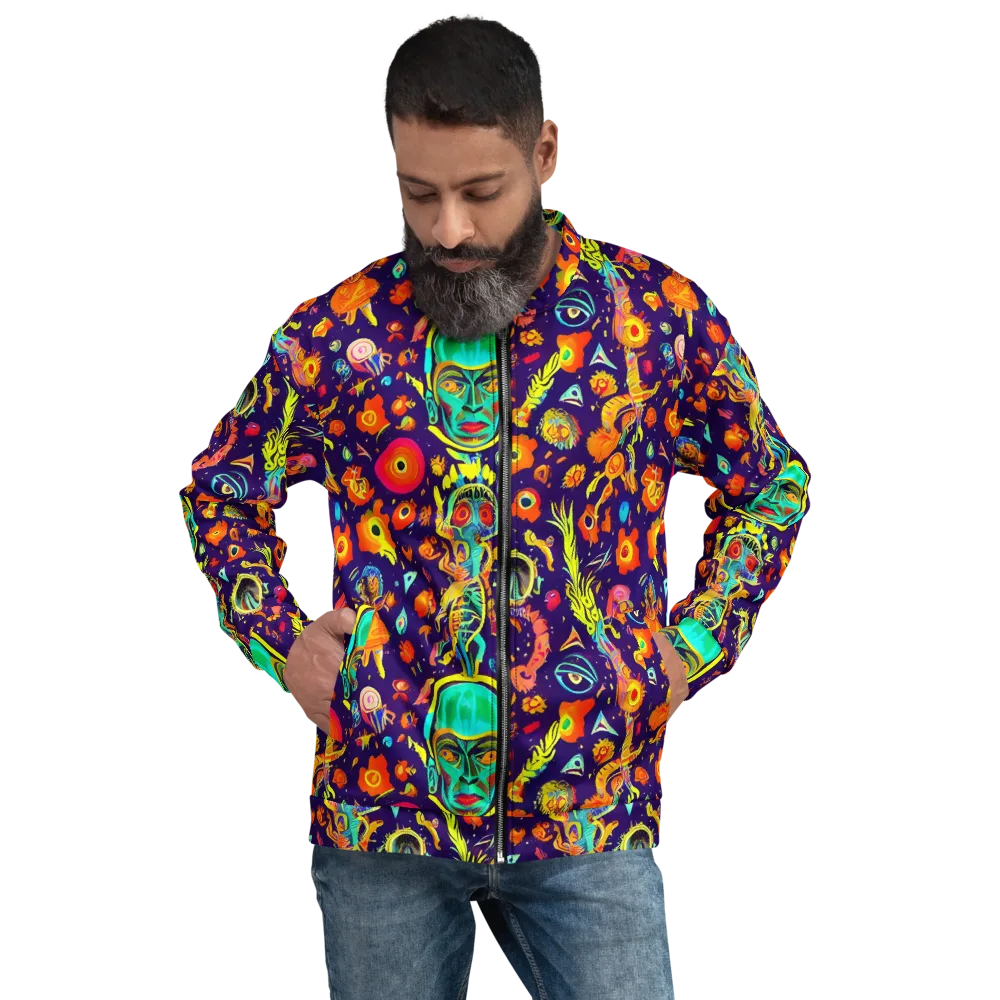 Celestial Quirk on Bomber Jacket — Front