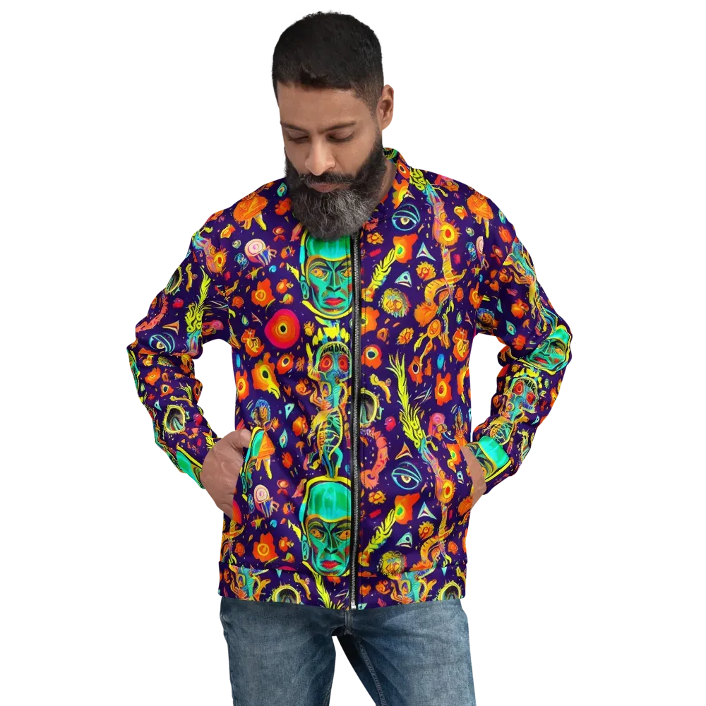 Celestial Quirk on Bomber Jacket — Front