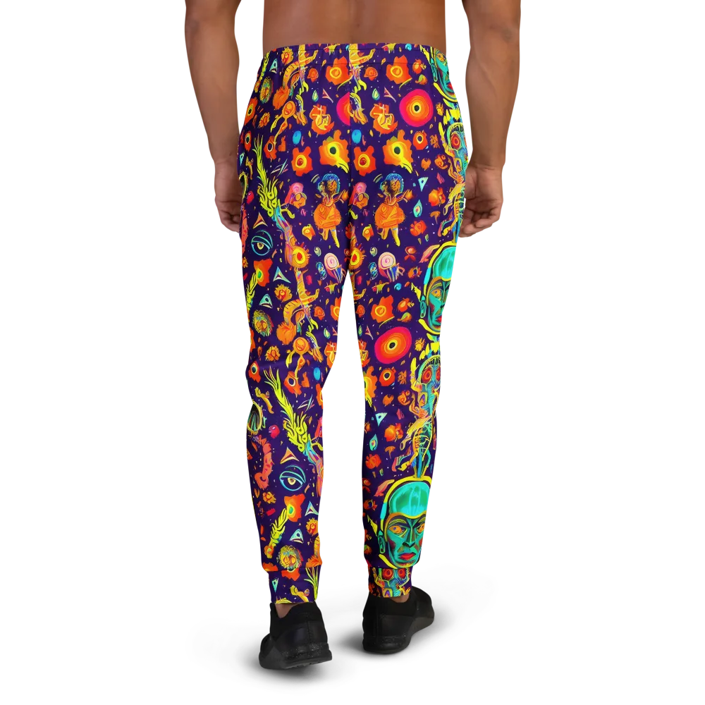 Celestial Quirk on Men's Joggers — Back