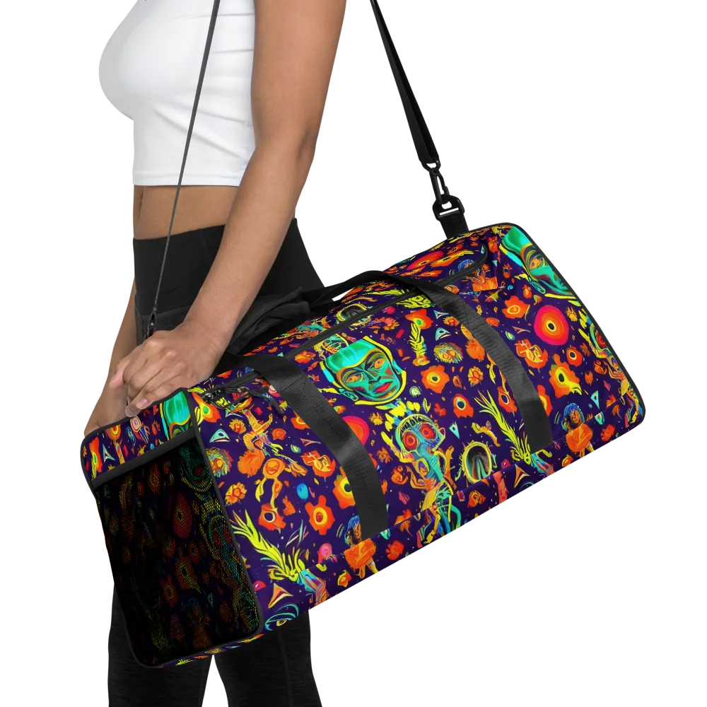 Celestial Quirk on Duffle Bag — Front