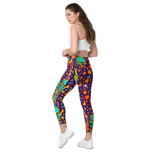 Celestial Quirk on a Leggings with Pockets