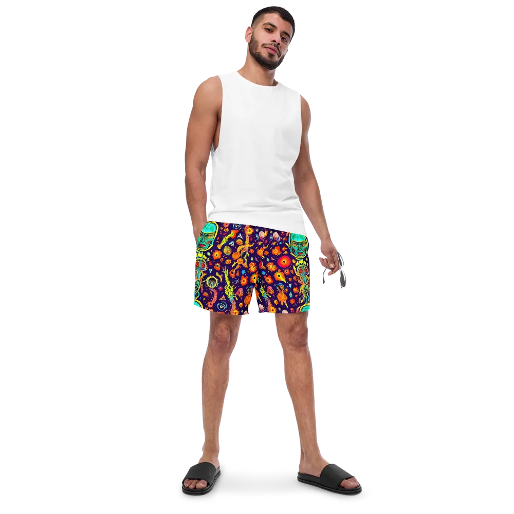 Celestial Quirk on Swim Trunks — Front
