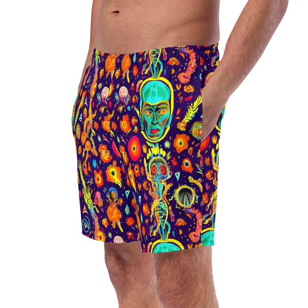 Celestial Quirk on Swim Trunks — Left Front