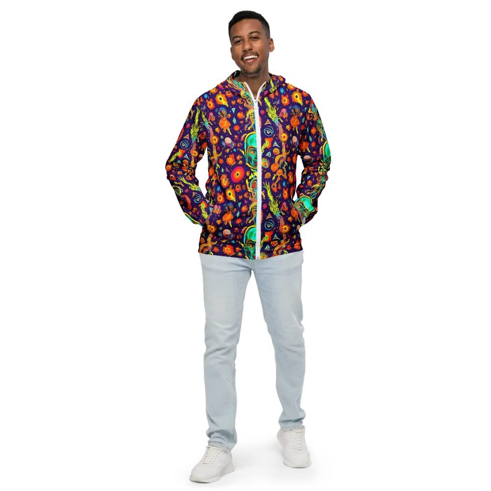 Celestial Quirk on Men's Windbreaker — Front