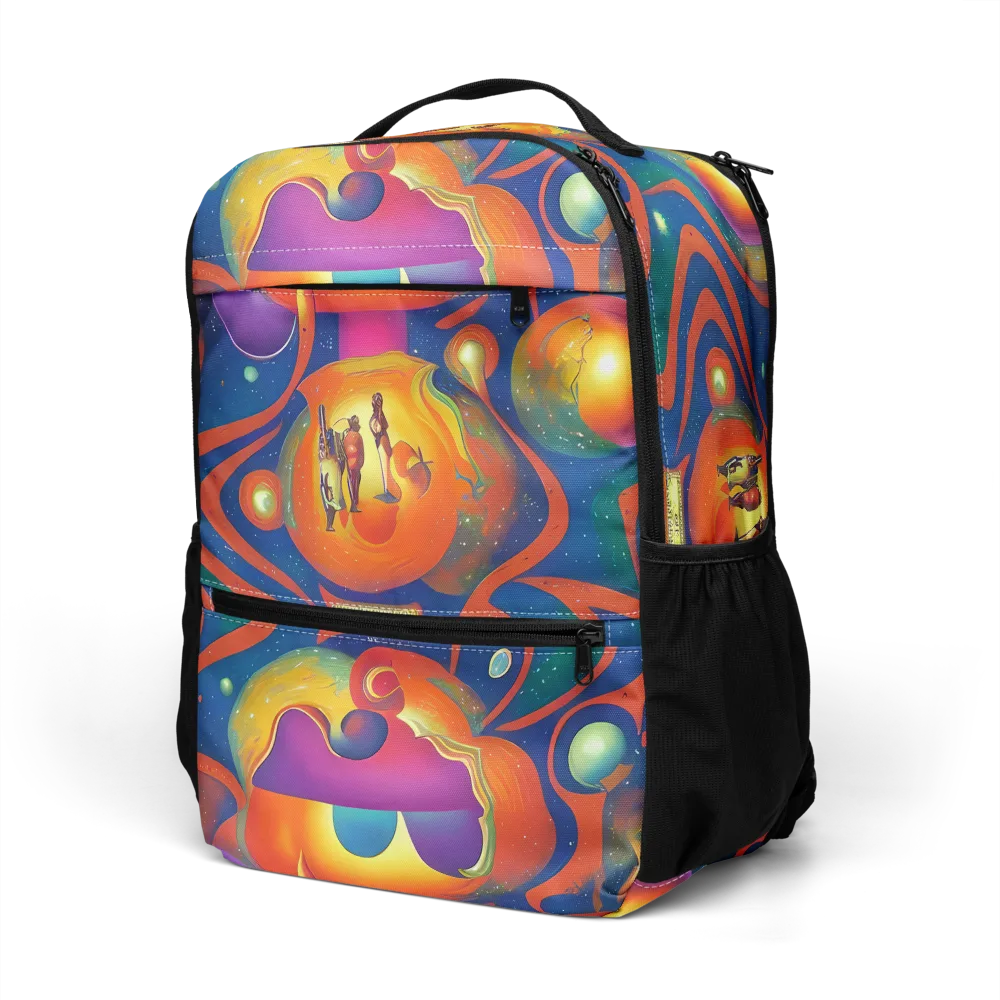 Dreams of Dimension on Utility Backpack — Left Front