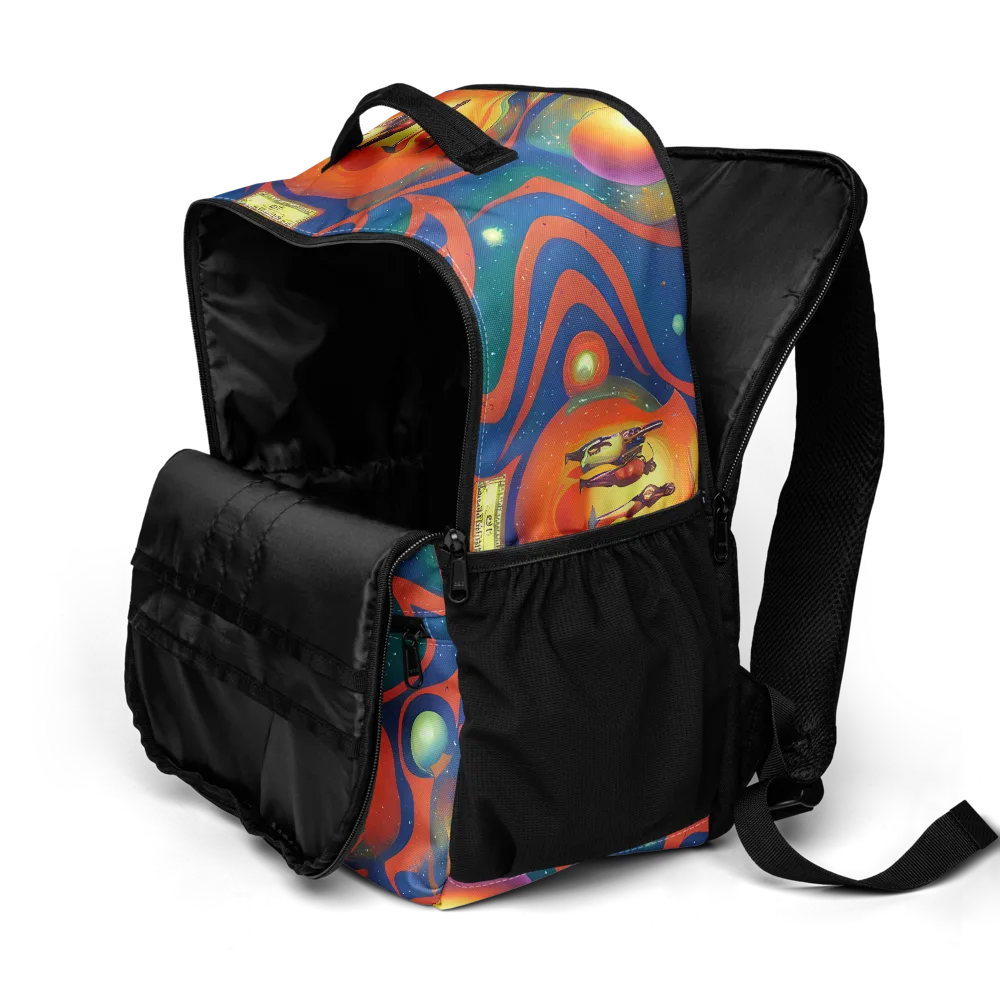 Dreams of Dimension on Utility Backpack — Product details 2
