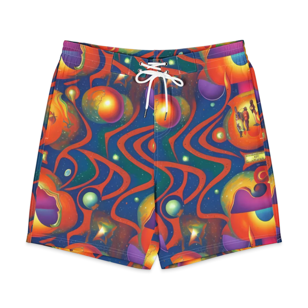 Dreams of Dimension on Men's Board Shorts — Front