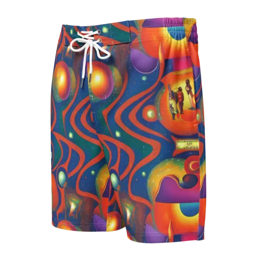 Dreams of Dimension on a Men's Board Shorts