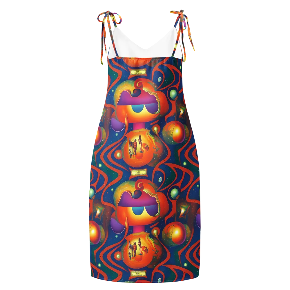 Dreams of Dimension on Slip Dress — Back