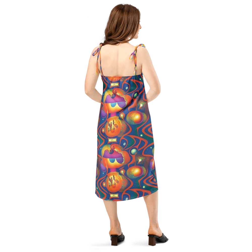 Dreams of Dimension on Slip Dress — Back