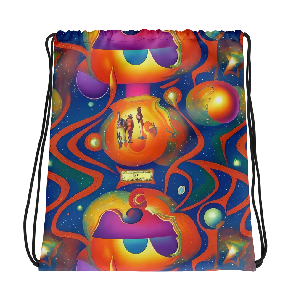 Dreams of Dimension on Drawstring Bag — Photo