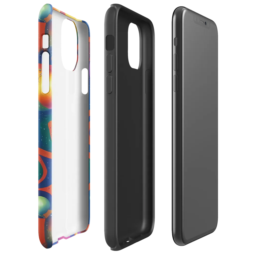 Dreams of Dimension on Tough Case for iPhone® — Right
