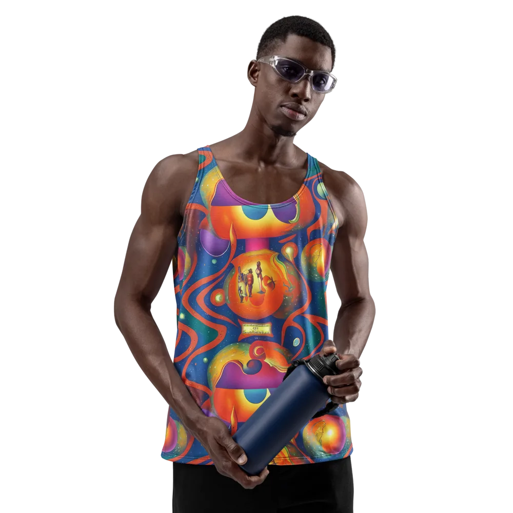 Dreams of Dimension on Men's Tank Top — Front