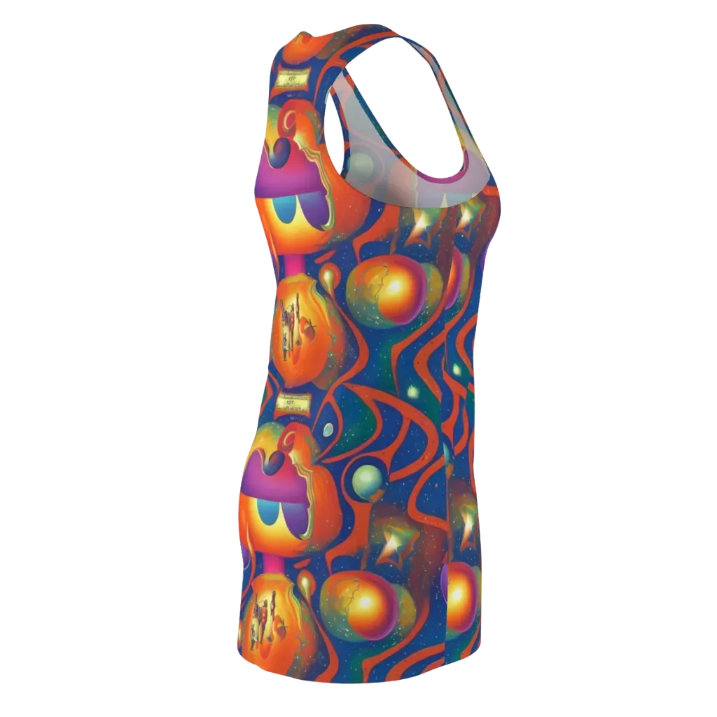 Dreams of Dimension on Racerback Dress — Back Side