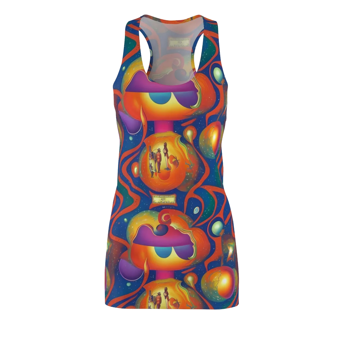 Dreams of Dimension on Racerback Dress — Front