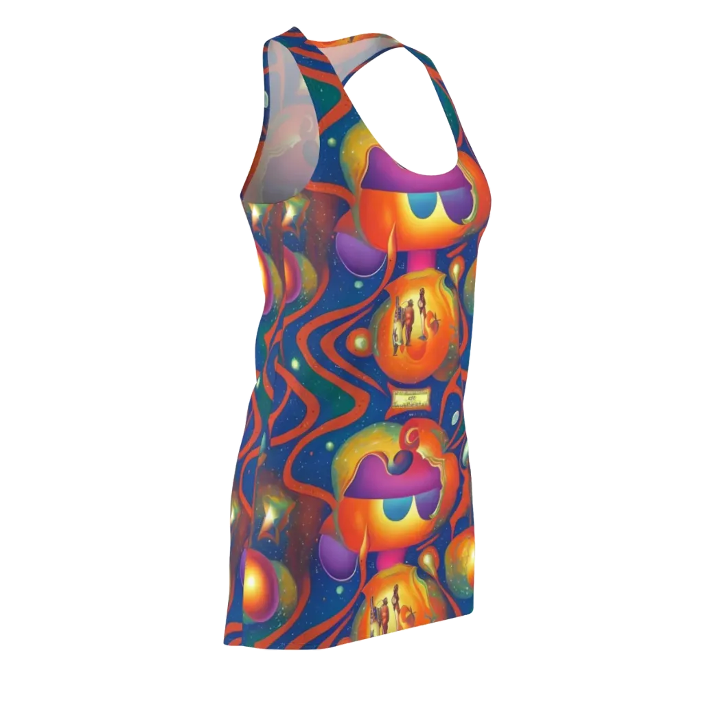 Dreams of Dimension on Racerback Dress — Front Side