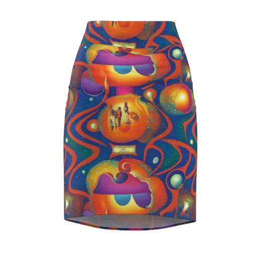 Dreams of Dimension on a Pencil Skirt
