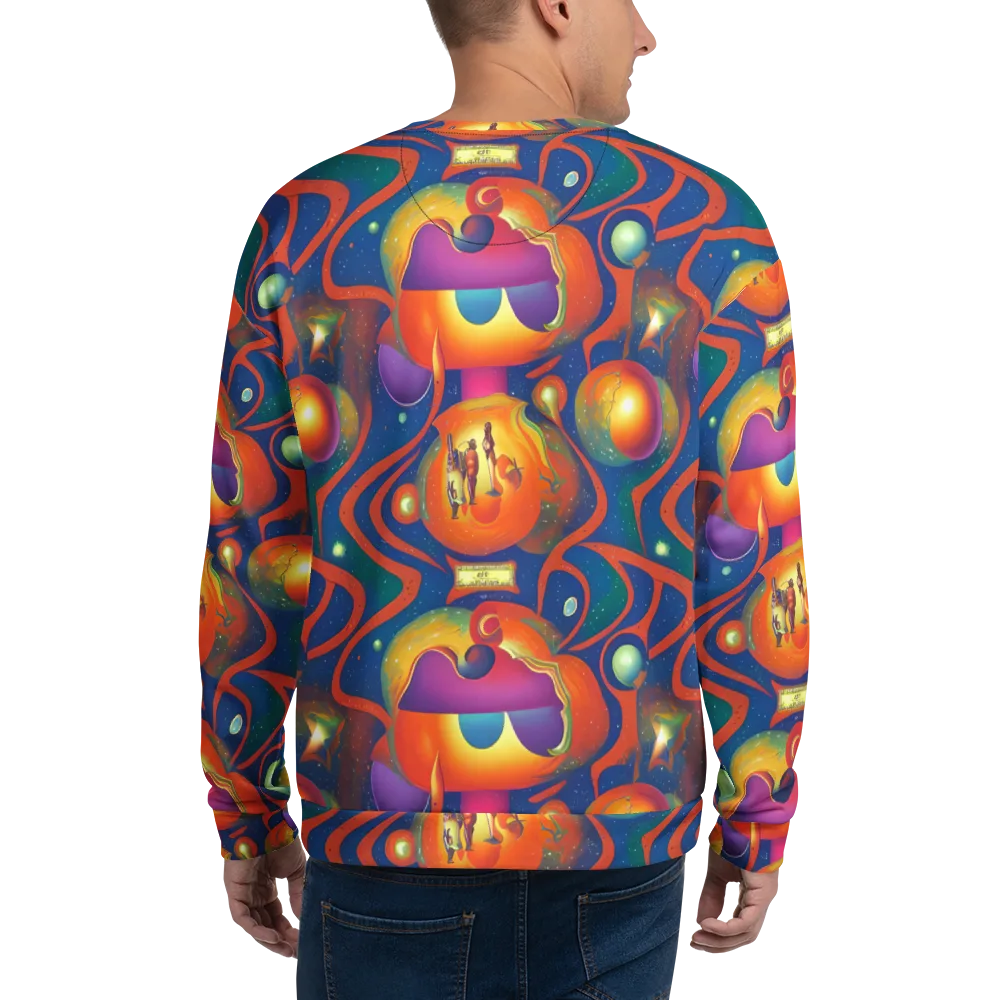 Dreams of Dimension on Sweatshirt — Back