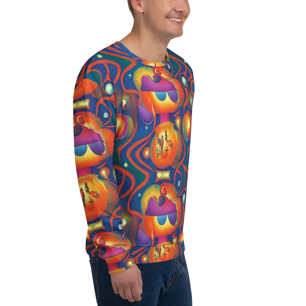 Dreams of Dimension on Sweatshirt — Right Front
