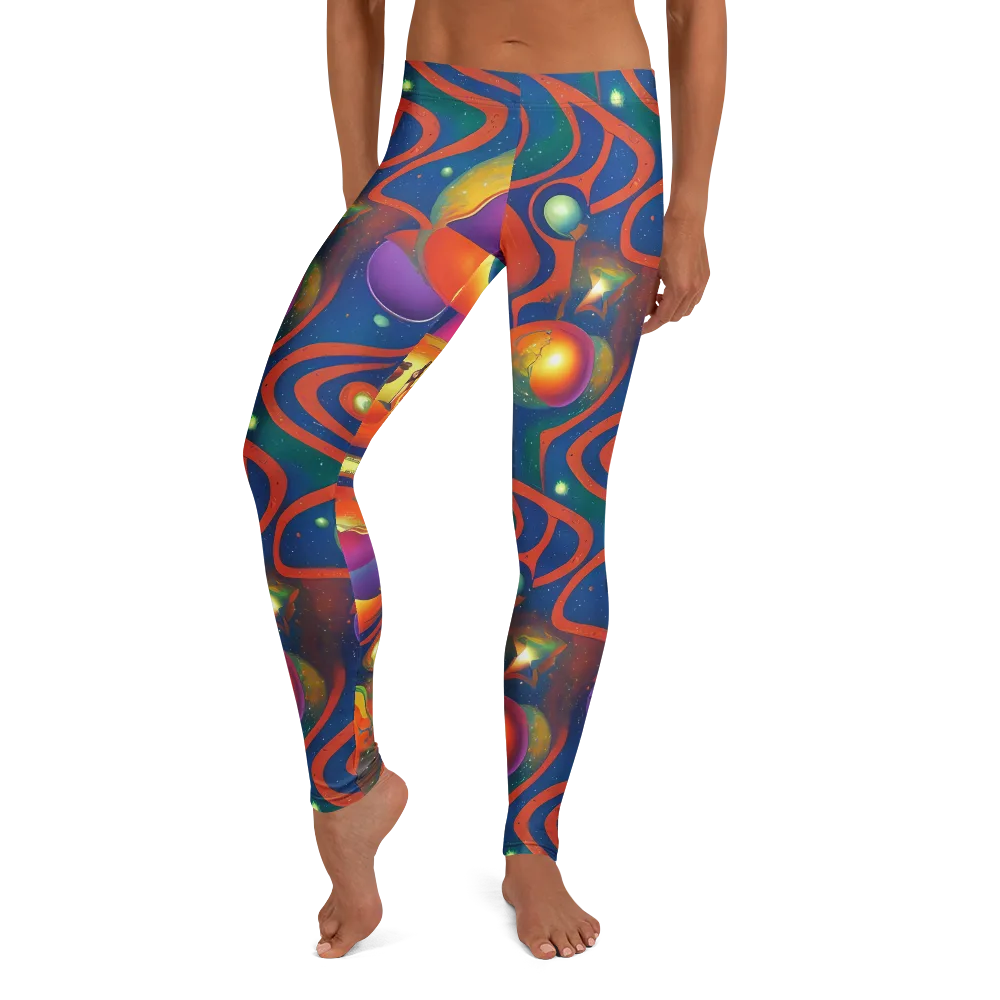 Dreams of Dimension on Leggings — Front