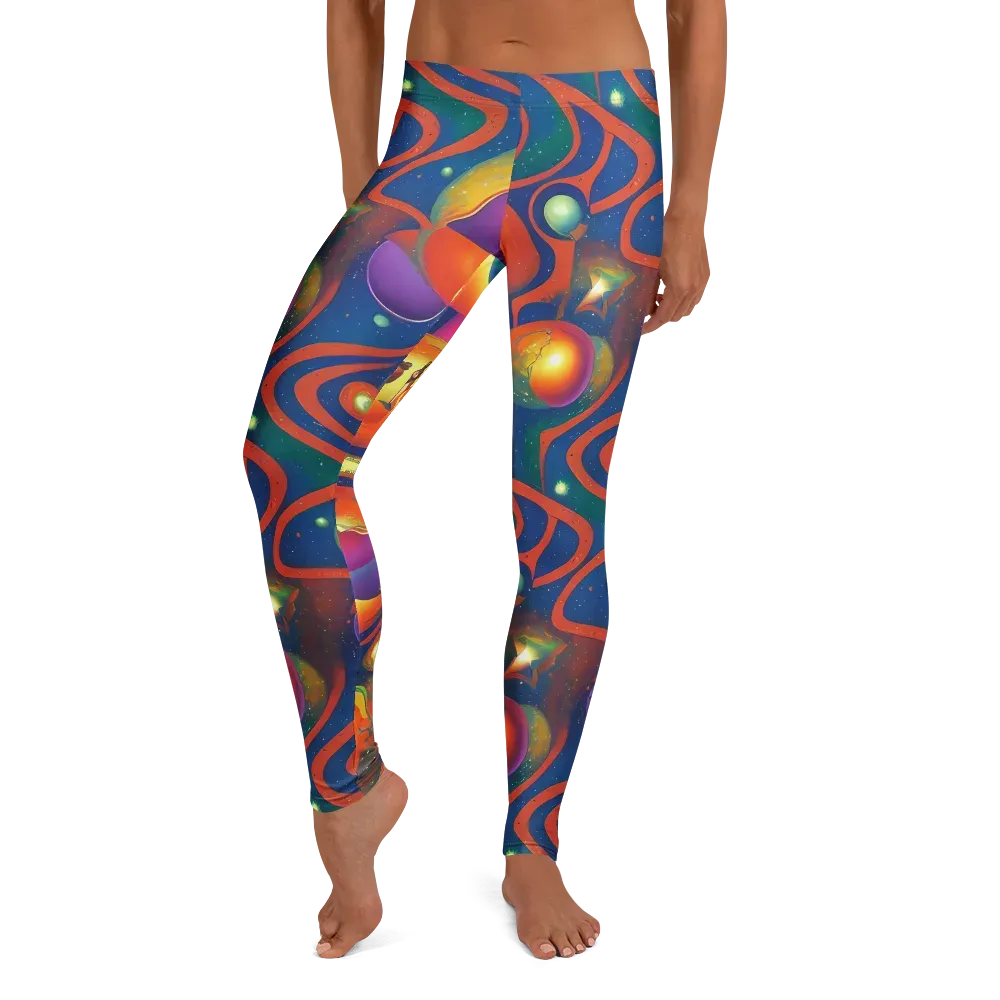 Dreams of Dimension on Leggings — Front