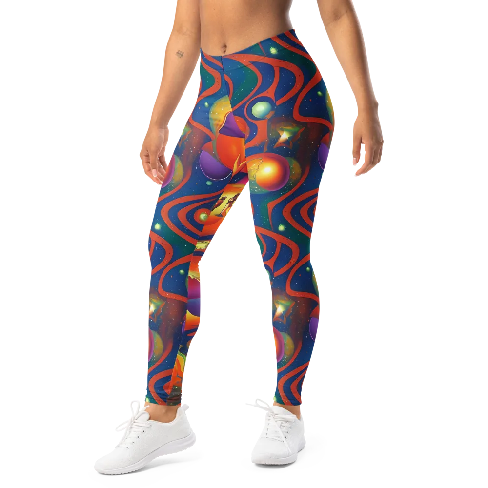 Dreams of Dimension on Leggings — Left Front
