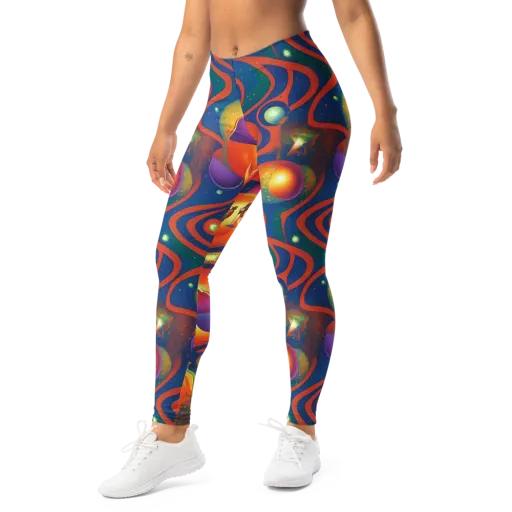 Dreams of Dimension on a Leggings