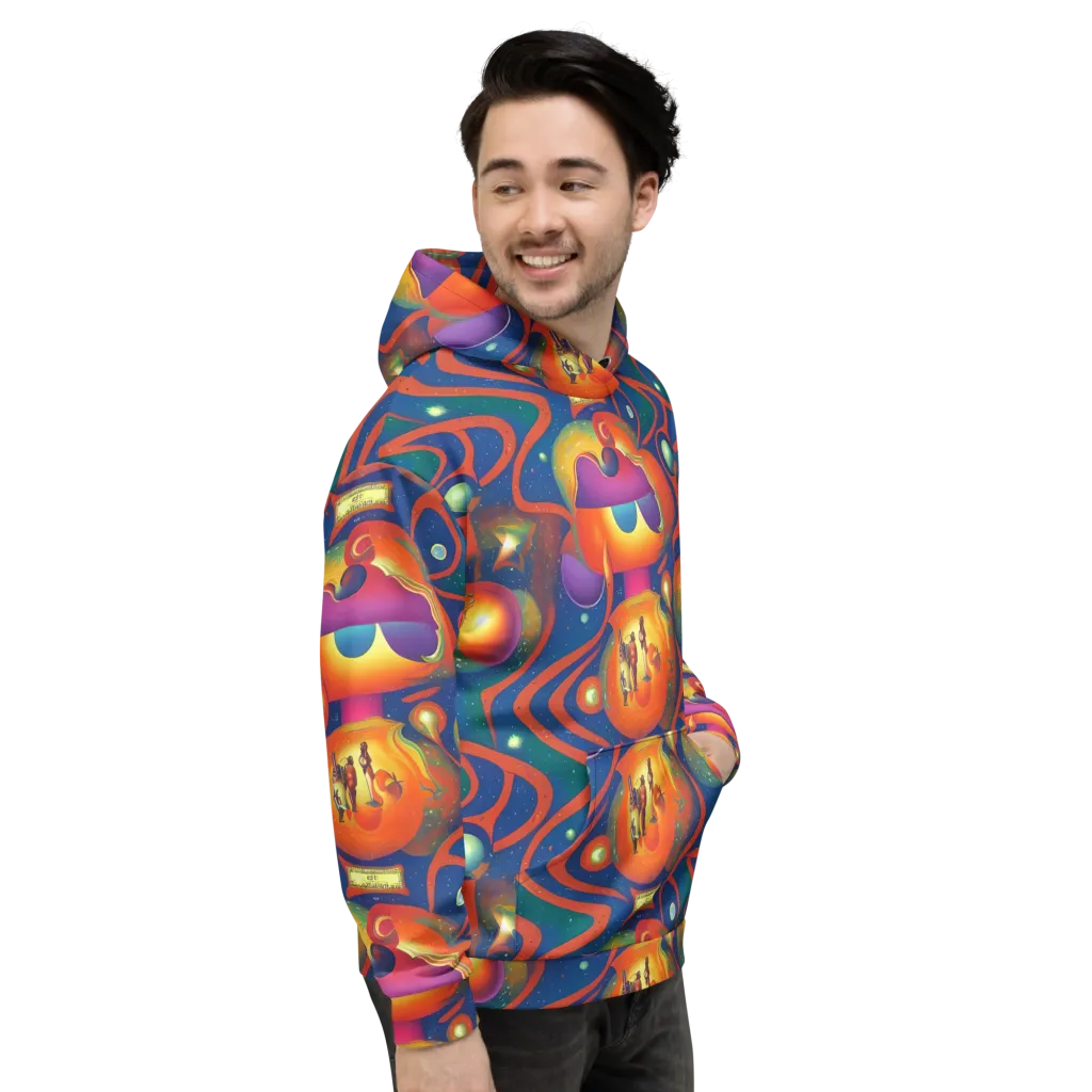 Dreams of Dimension on Hoodie — Right