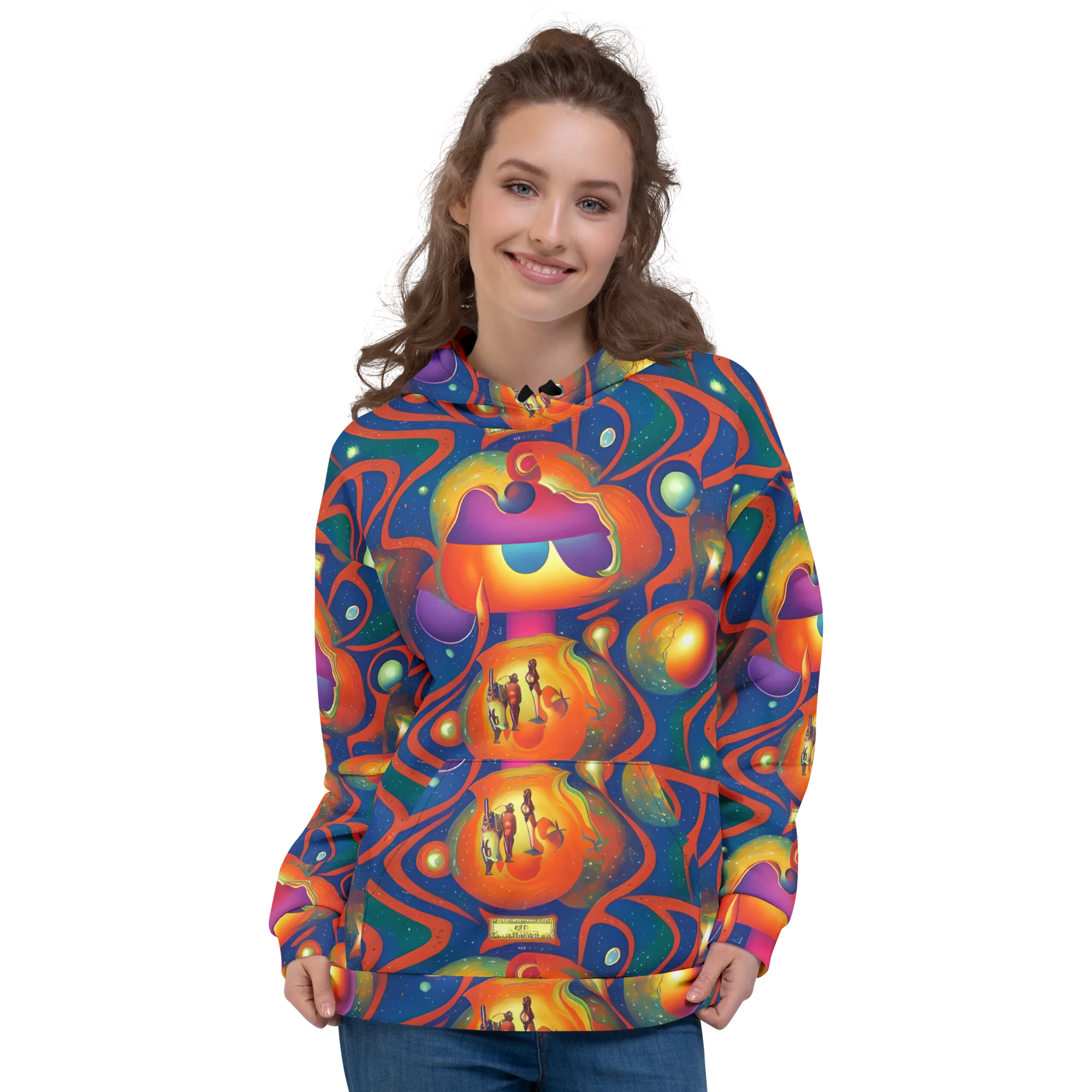 Dreams of Dimension on Hoodie — Front
