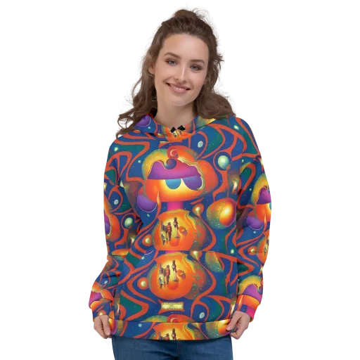 Dreams of Dimension on a Hoodie