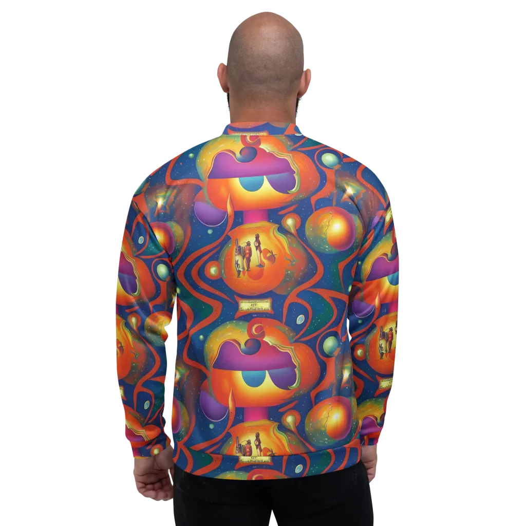 Dreams of Dimension on Bomber Jacket — Back