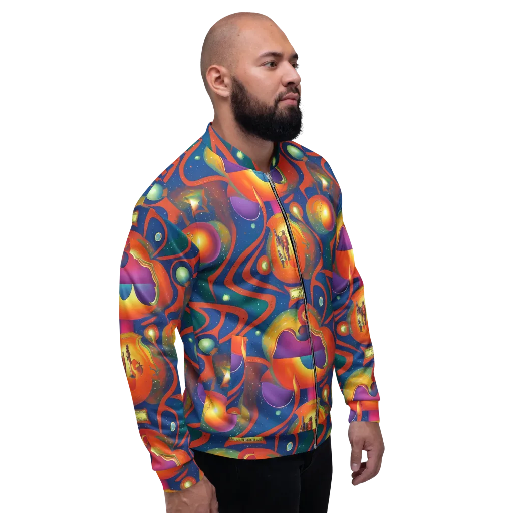 Dreams of Dimension on Bomber Jacket — Right