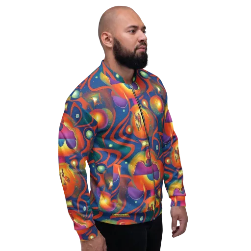 Dreams of Dimension on a Bomber Jacket
