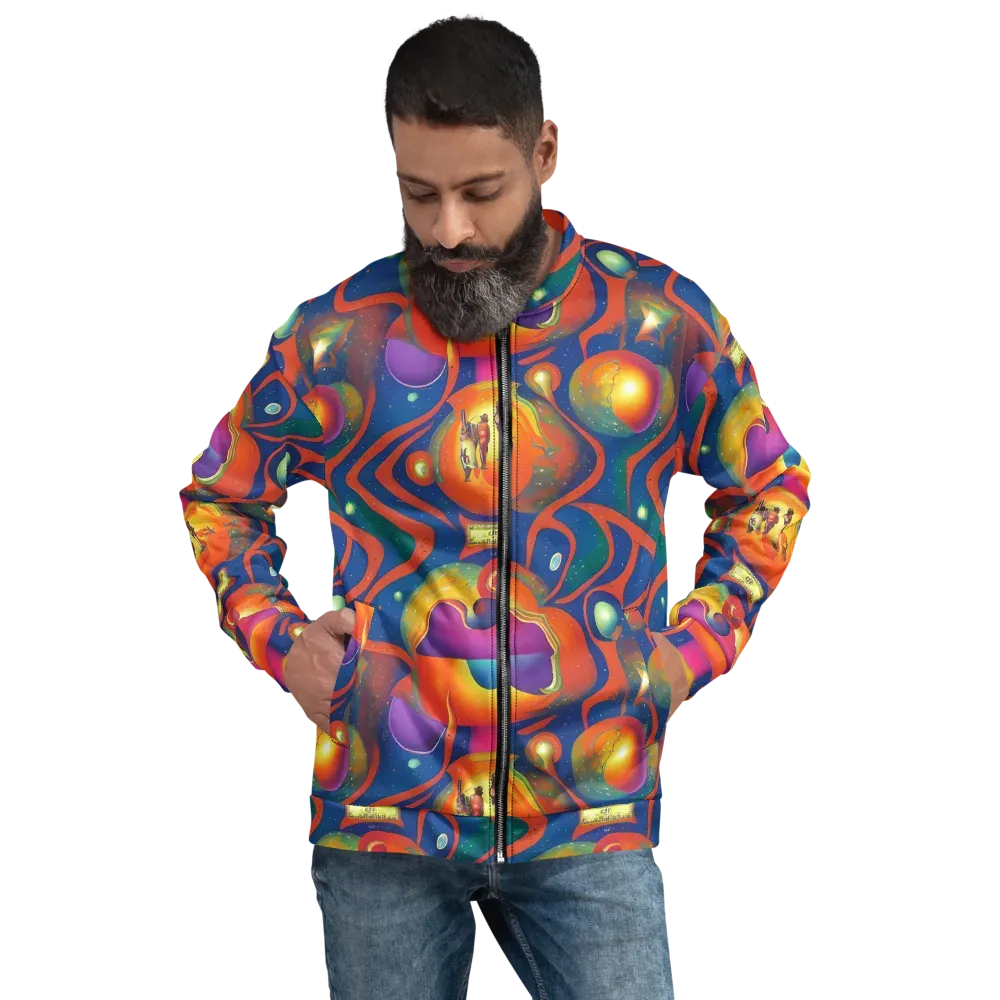 Dreams of Dimension on Bomber Jacket — Front