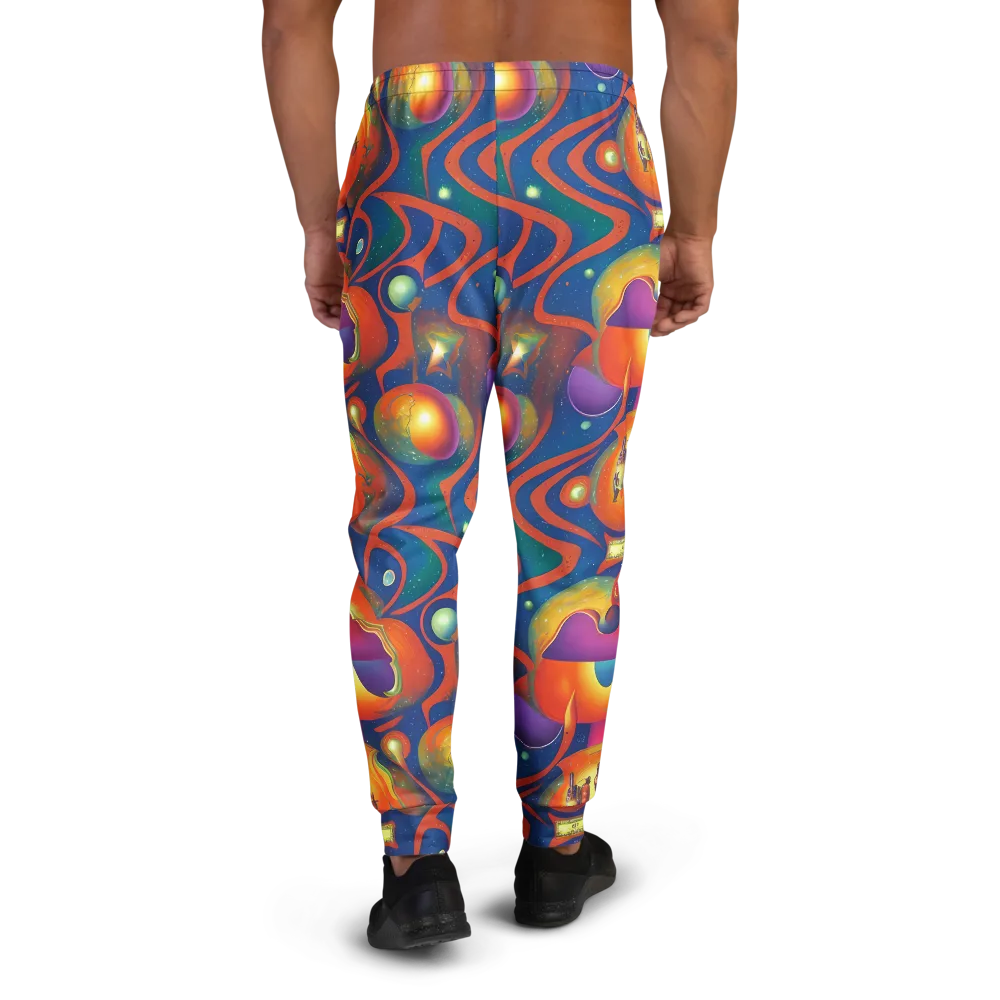 Dreams of Dimension on Men's Joggers — Back