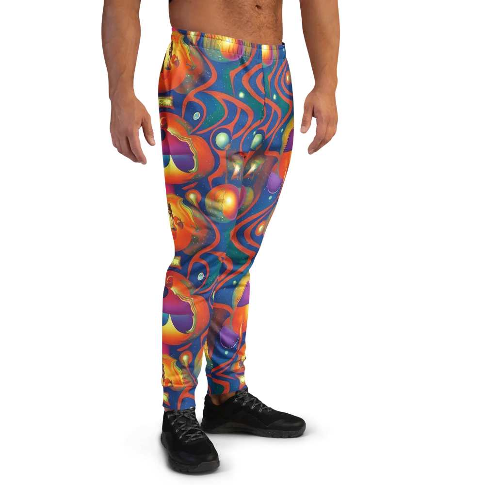 Dreams of Dimension on Men's Joggers — Right