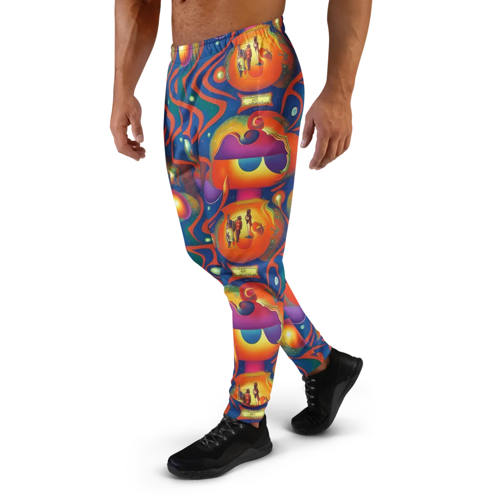 Dreams of Dimension on Men's Joggers — Left