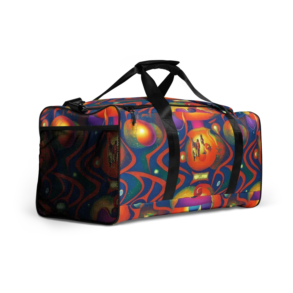 Dreams of Dimension on Duffle Bag — Right Front