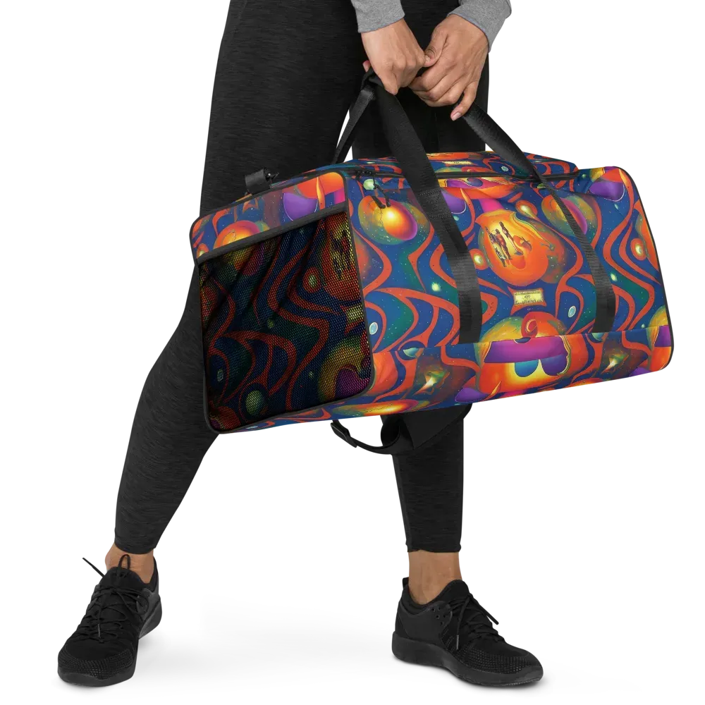 Dreams of Dimension on Duffle Bag — Right Front