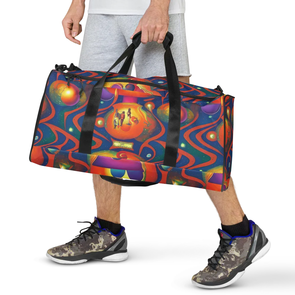 Dreams of Dimension on Duffle Bag — Front