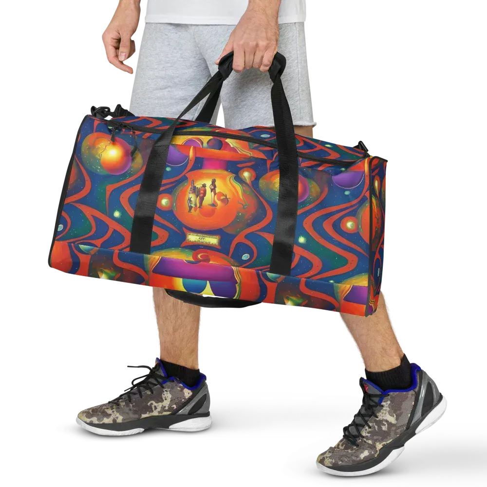 Dreams of Dimension on Duffle Bag — Front