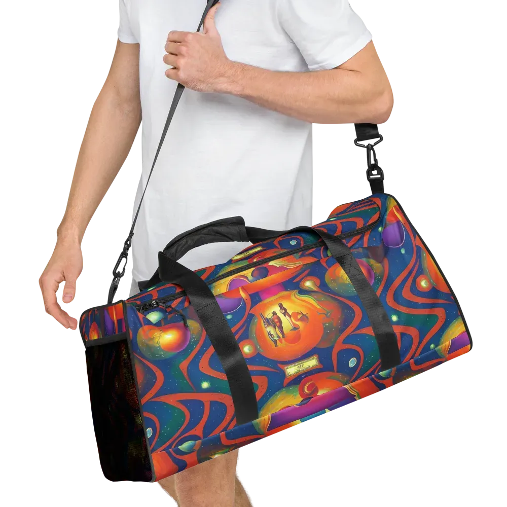 Dreams of Dimension on Duffle Bag — Right Front