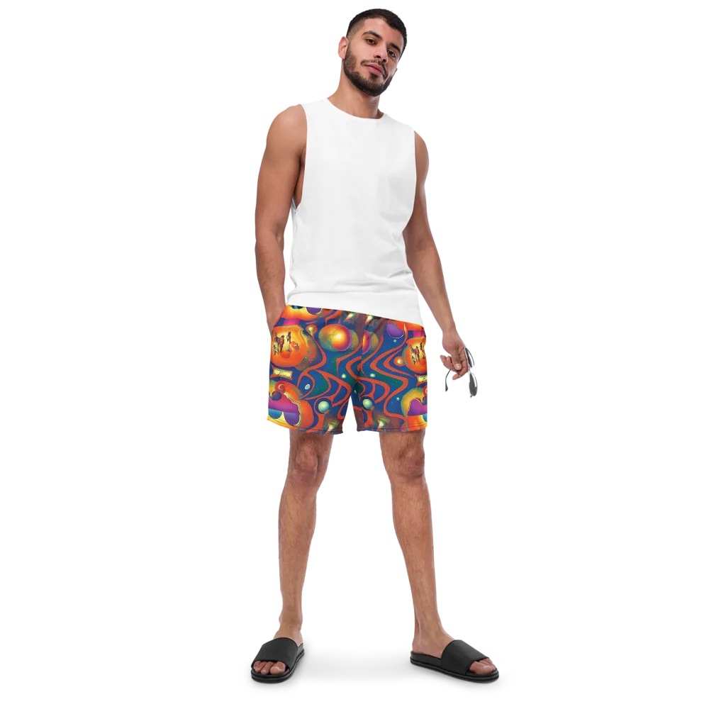 Dreams of Dimension on Swim Trunks — Front