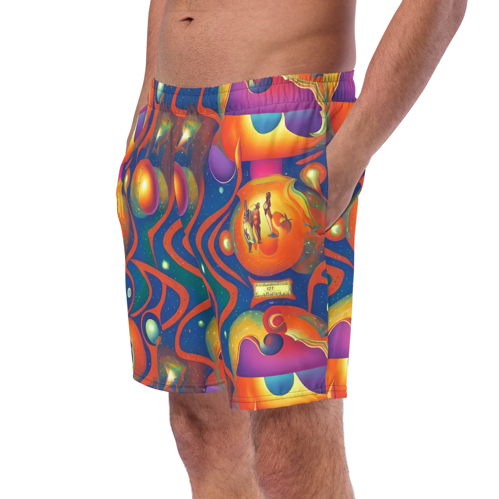 Dreams of Dimension on Swim Trunks — Left Front